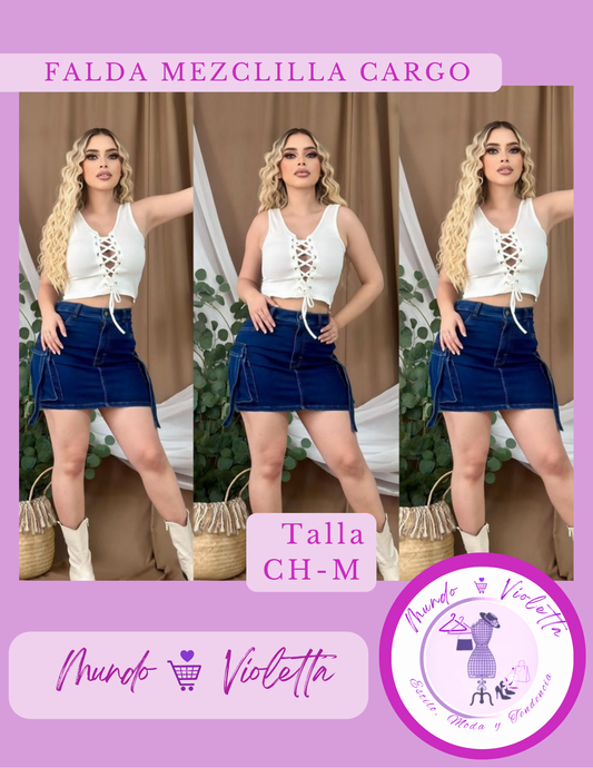FALDA TIPO CARGO MV02