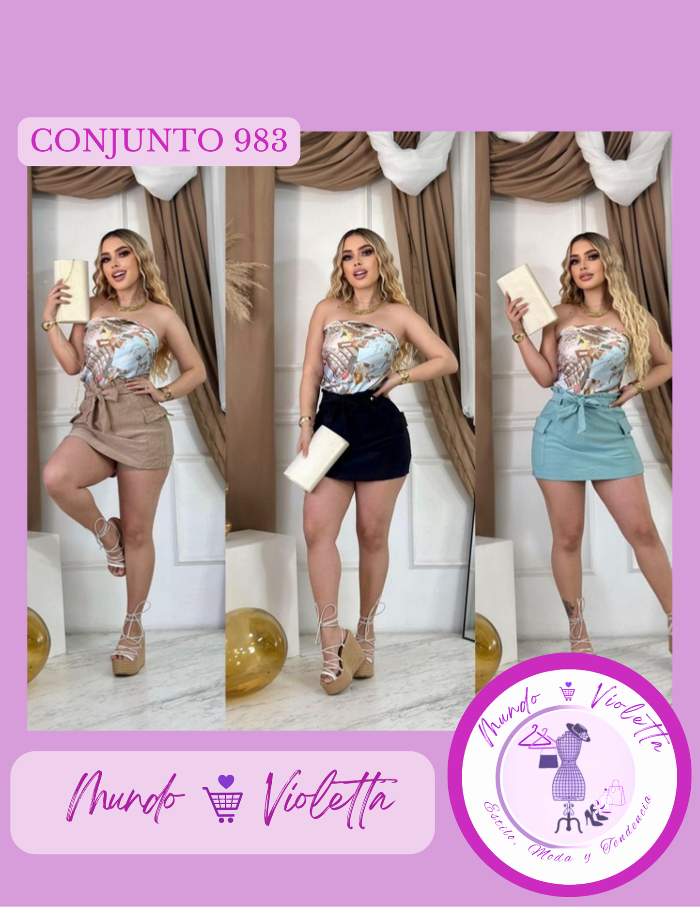 SHORT FALDA 983
